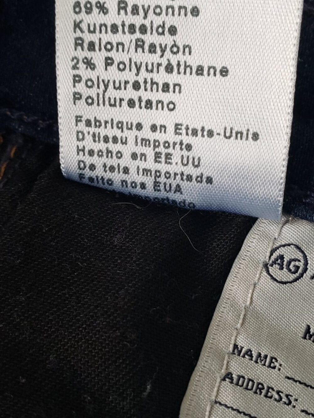 Adriano Goldschmied- The Prima Jeans, Size 28R - Picture 8 of 8